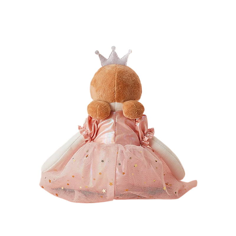 Boneca de Pano Princesa Montessoriana, feita em algodão macio e bordada à mão. Ideal para estimular a criatividade e o aprendizado lúdico das crianças. Perfeita para mães e futuras mamães que buscam um brinquedo educativo e seguro