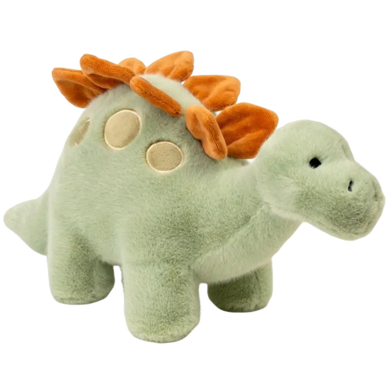 Dino de Pelúcia - Decoração lúdica e divertida para quarto infantil. Feito de algodão de alta qualidade, com costuras reforçadas e design encantador. Ideal para mães que buscam criar um ambiente acolhedor e seguro para seus filhos